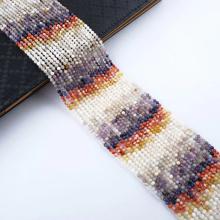 [WG1092]   Natural gradient Facted Crystals for Jewelry DIY