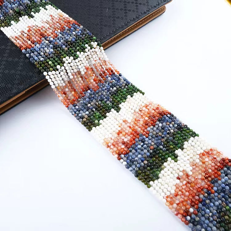 [WG1092]   Natural gradient Facted Crystals for Jewelry DIY