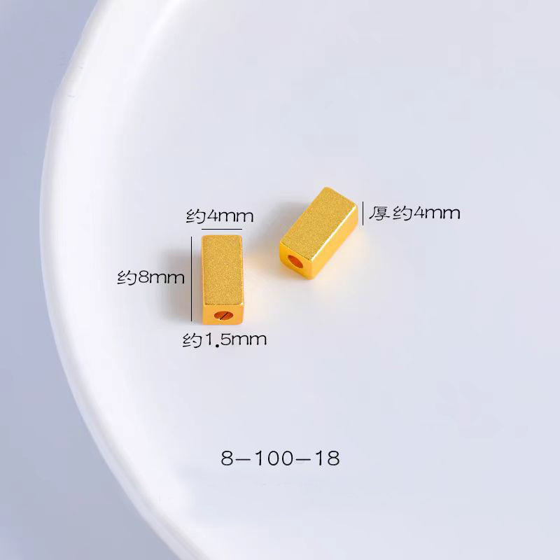 [WG1102] Gold spacers with different style for Jewelry diy