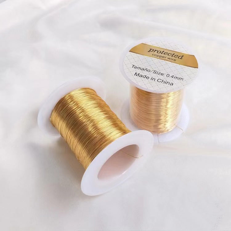 WG1084  100M Fadeless Copper Wire for Handmade Jewelry DIY