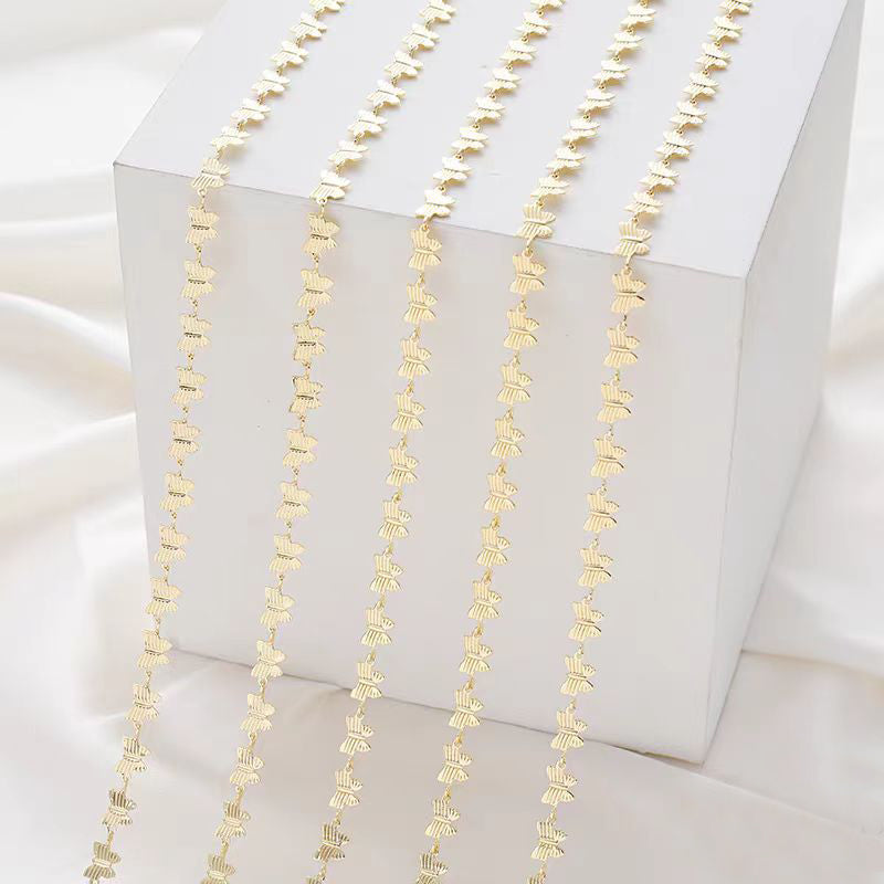 [WG1186] 1M Butterfly coated Chain for Jewelry diy