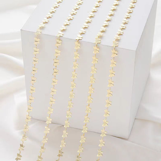 [WG1186] 1M Butterfly coated Chain for Jewelry diy