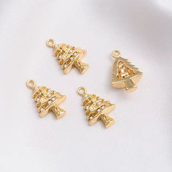 [WG1146]  Christmas spacers charms pendants for jewelry diy