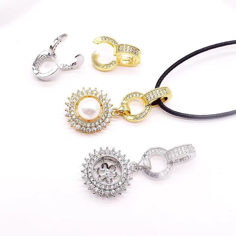 [WG1144] universal clasp charm-vacuum plating waterproof jewelry diy
