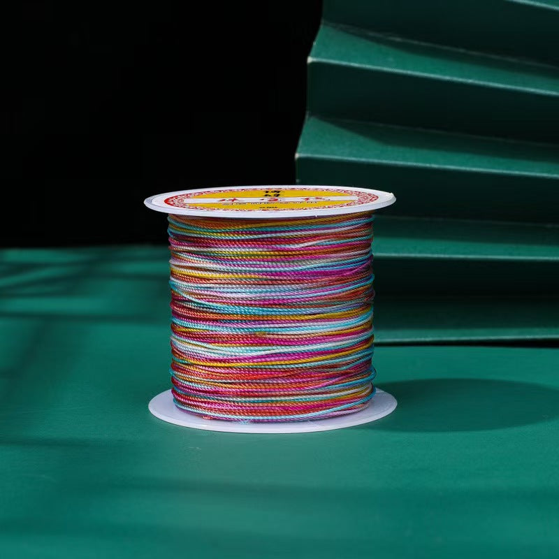[WG1203] 1Reel Multi  partially dyed strand String for Jewelry diy