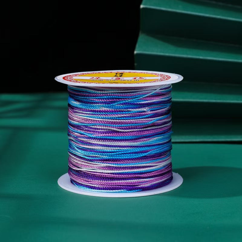 [WG1203] 1Reel Multi  partially dyed strand String for Jewelry diy