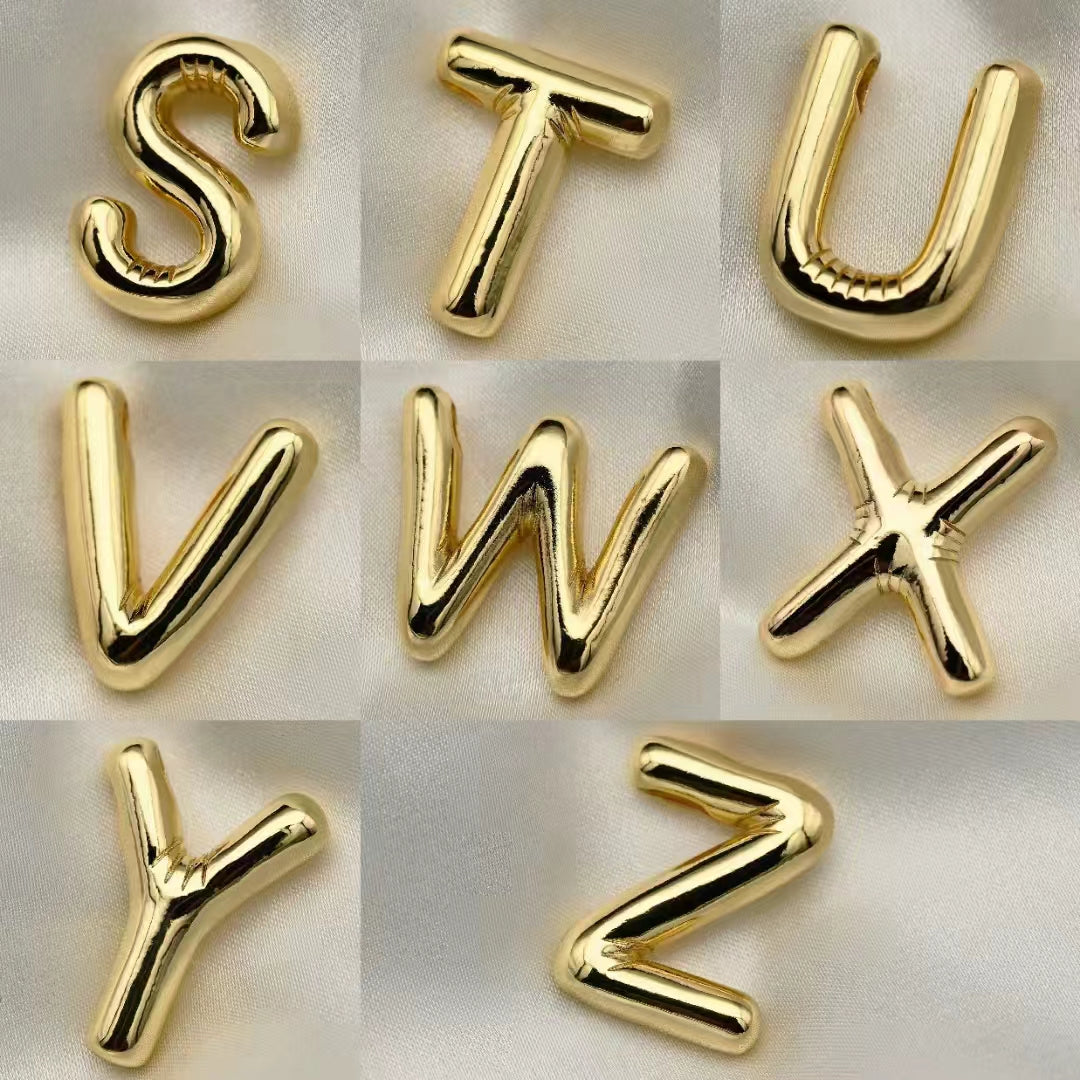 WG1071   Copper Letter Charms
