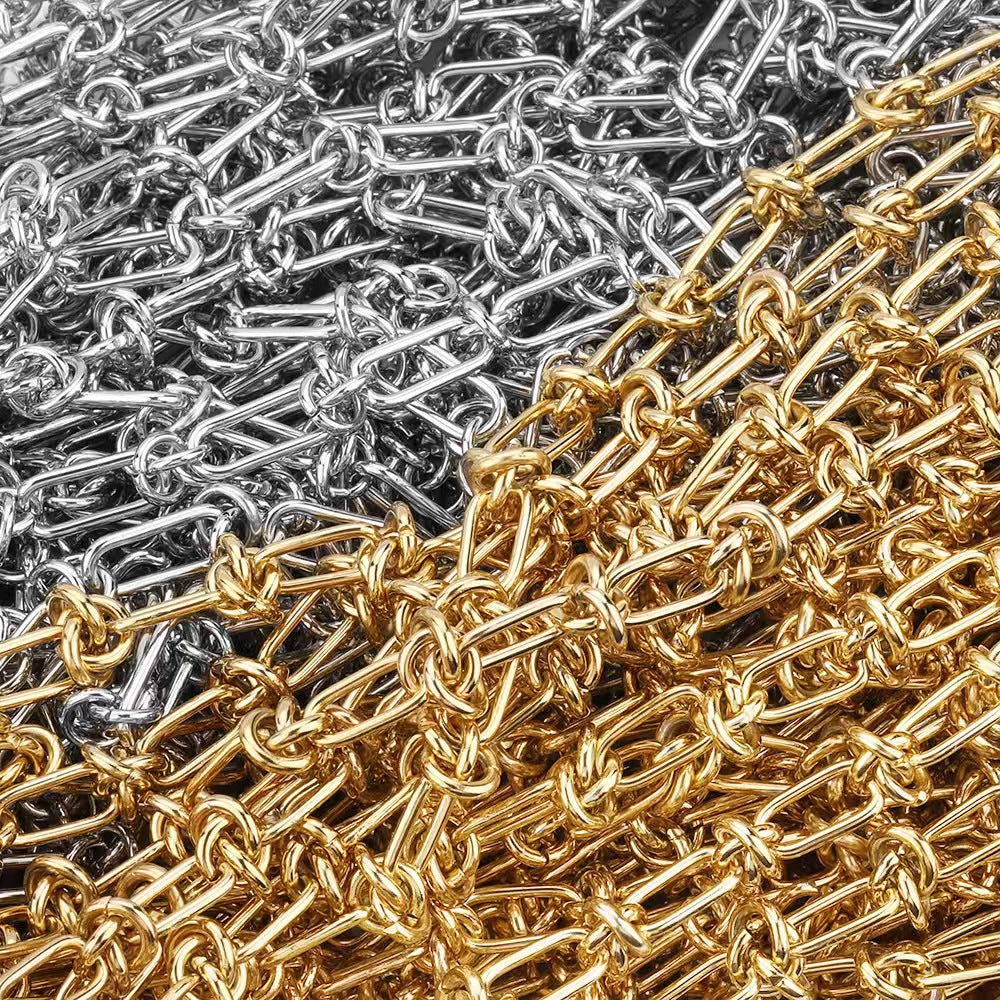 WG1018  Knot chain-Vacuum Plating Waterproof Stainless steel DIY chain