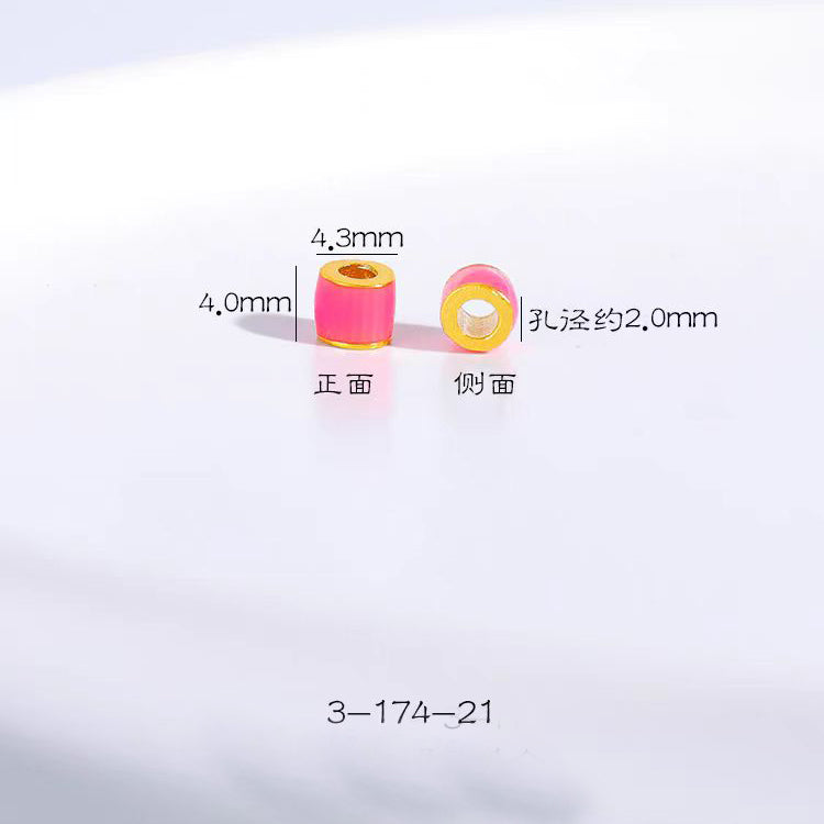 [WG1194]  Enamel Spacers for Jewelry diy charms - Jewelry DIY