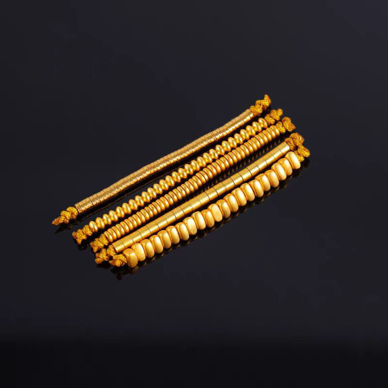 [WG1102] Gold spacers with different style for Jewelry diy