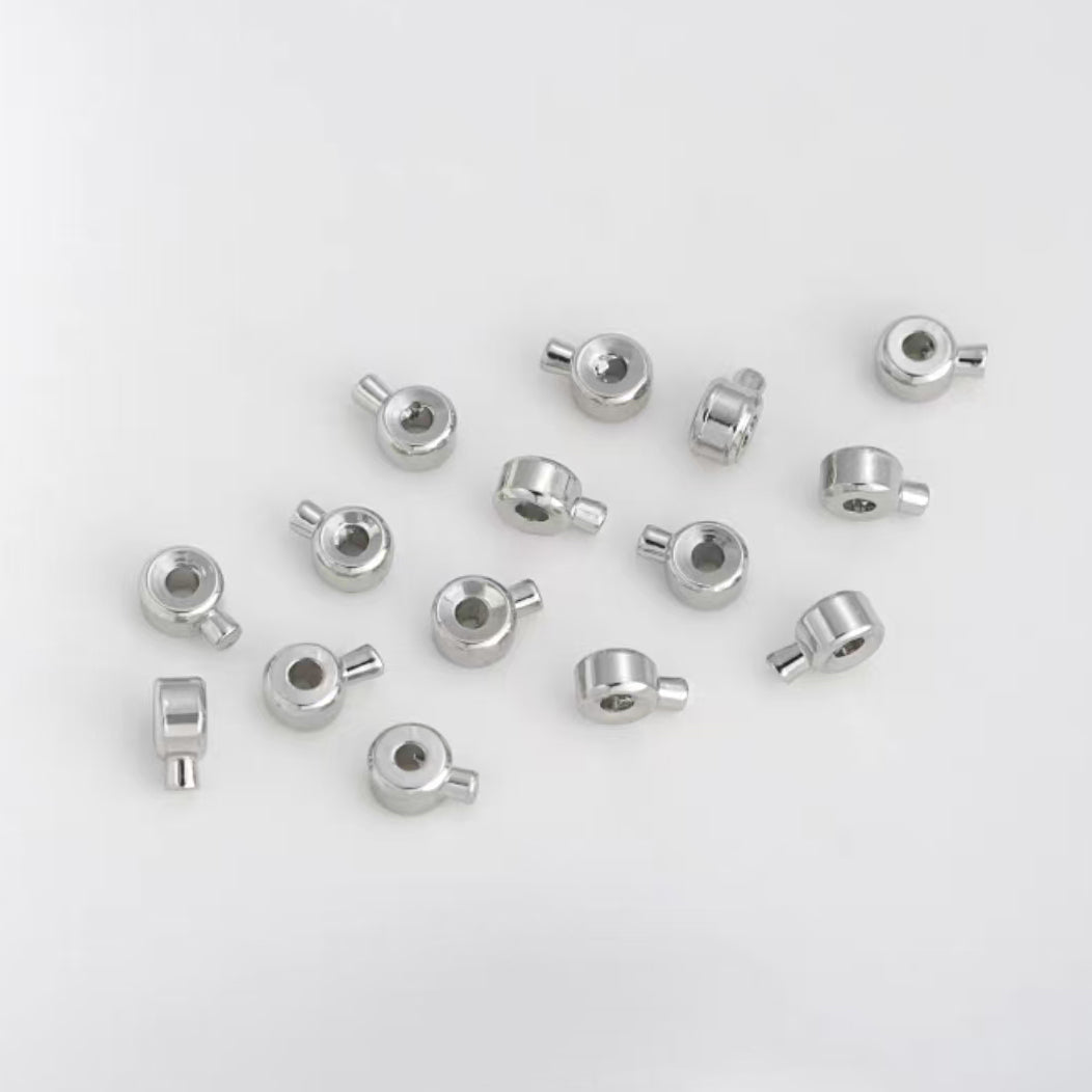 [WG1205] 50pcs locating buckle ending spacer clasp for Jewelry diy