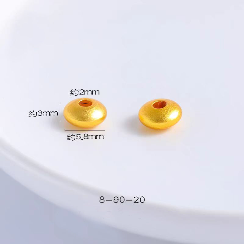 [WG1102] Gold spacers with different style for Jewelry diy