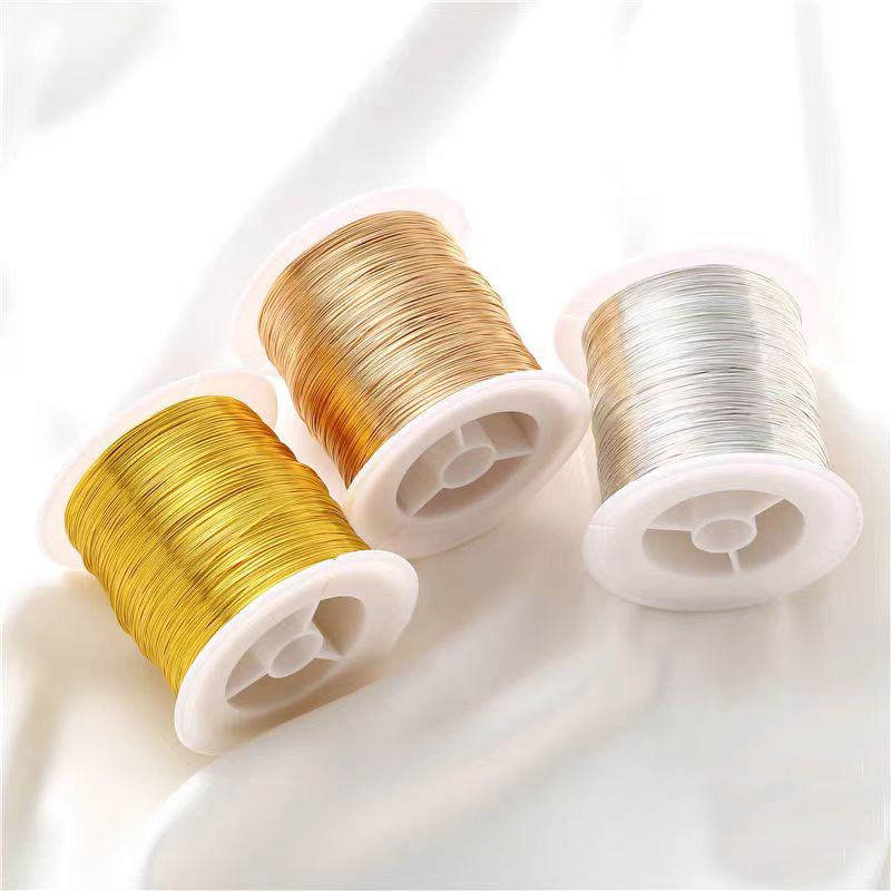 [WG0091] 1 Reel Fadeless Copper Wire for Handmade Jewelry DIY