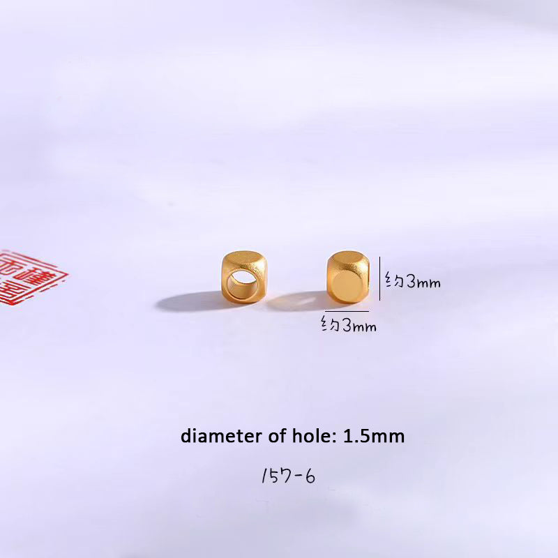 [WG1102] Gold spacers with different style for Jewelry diy