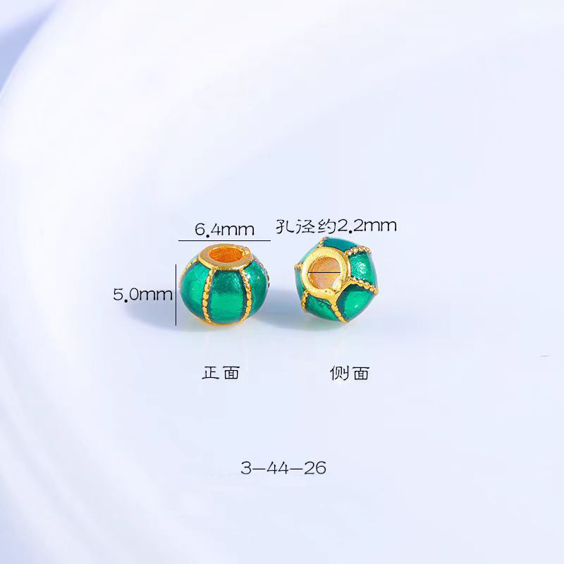 [WG1194]  Enamel Spacers for Jewelry diy charms - Jewelry DIY