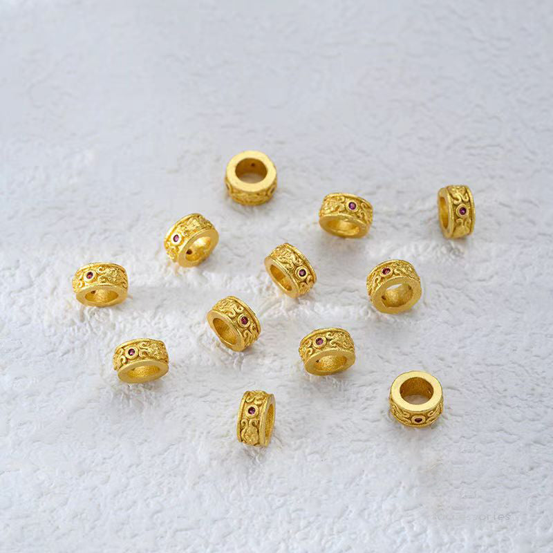 [WG1173] Cloidonne & Colour enamels spacers charms for jewelry diy