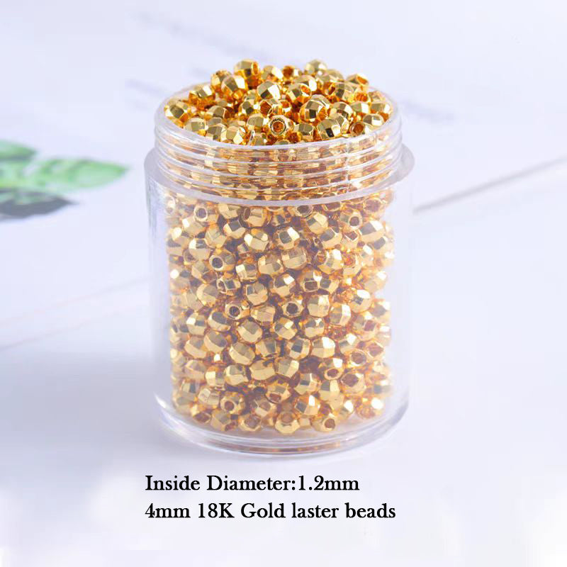 [WG1197] 100PCS Disco laser beads for Jewelry diy