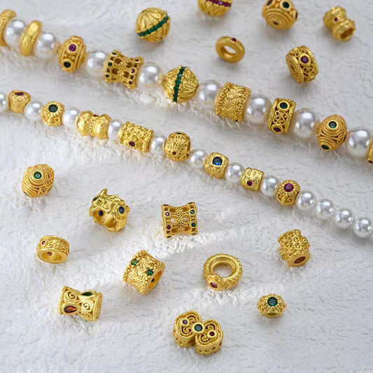 [WG1173] Cloidonne & Colour enamels spacers charms for jewelry diy