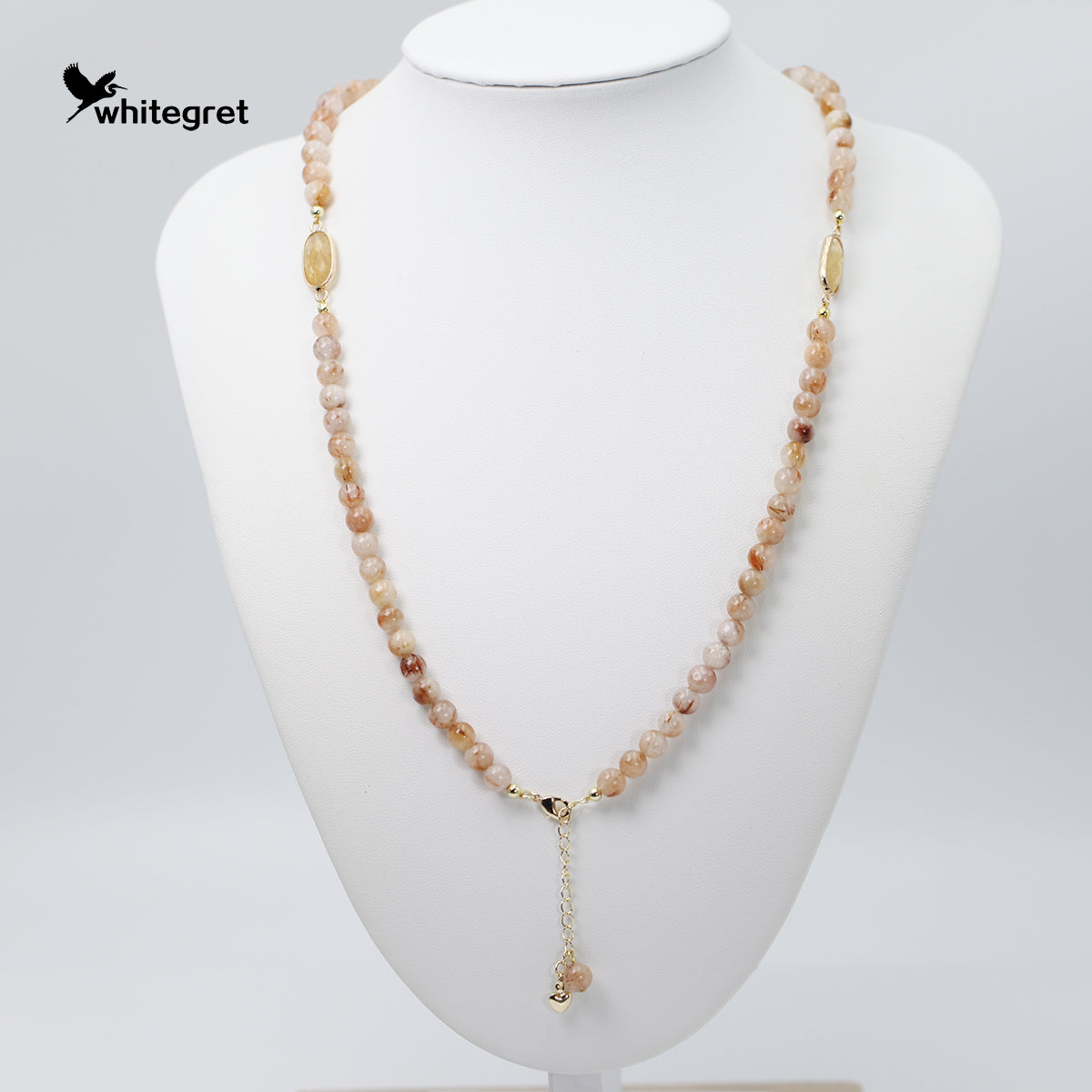 [WG0166]  Promotion: Natural Crystal necklaces