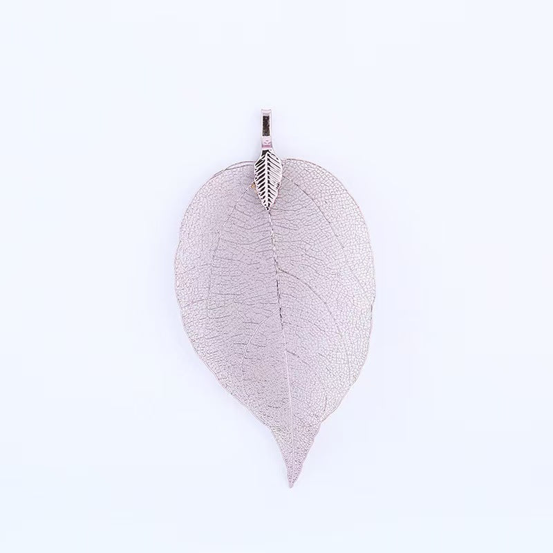 [WG1112] 10pcs Natural leaf with Multi copper plated