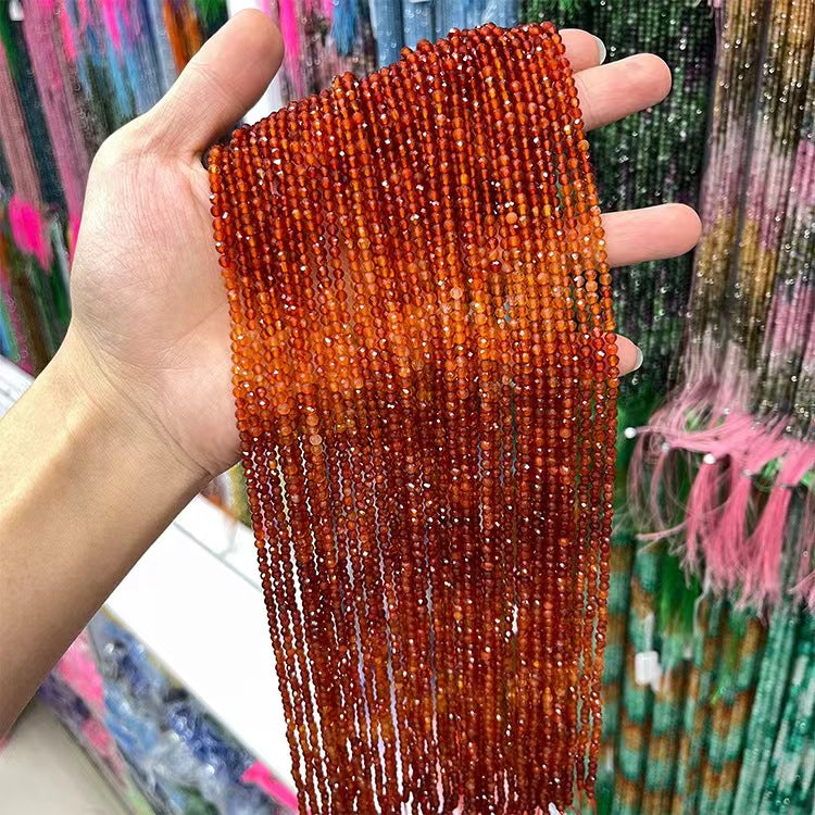 [WG1092]   Natural gradient Facted Crystals for Jewelry DIY